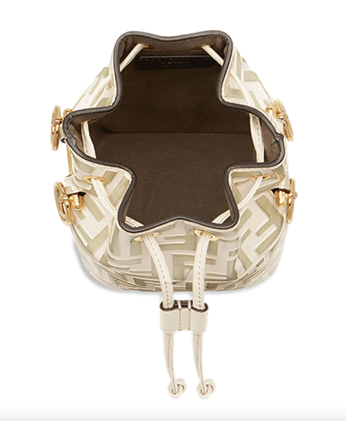 Beige bucket bag 