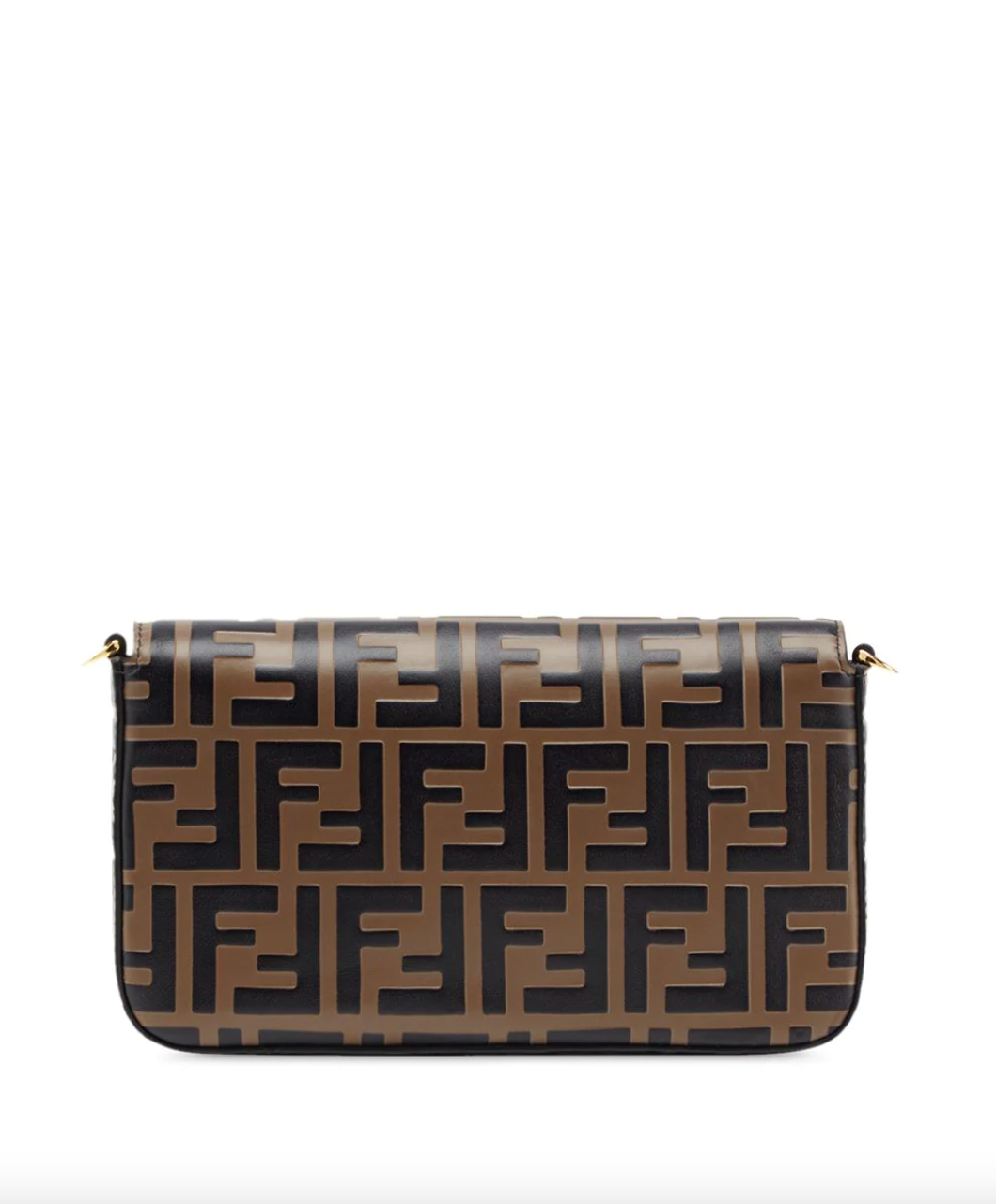 Brown Fendi chain bag 